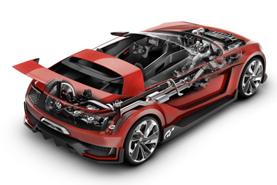 Volkswagen GTI Roadster Vision Gran Turismo Concept 2014 